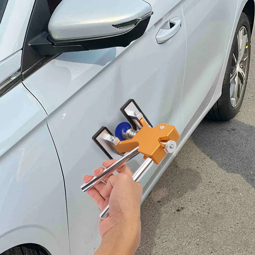 Car Dent Repair Kit Paintless Dent Puller Kit Dent Puller Lifter Kit Include 18 Puller Tabs 🇬🇧