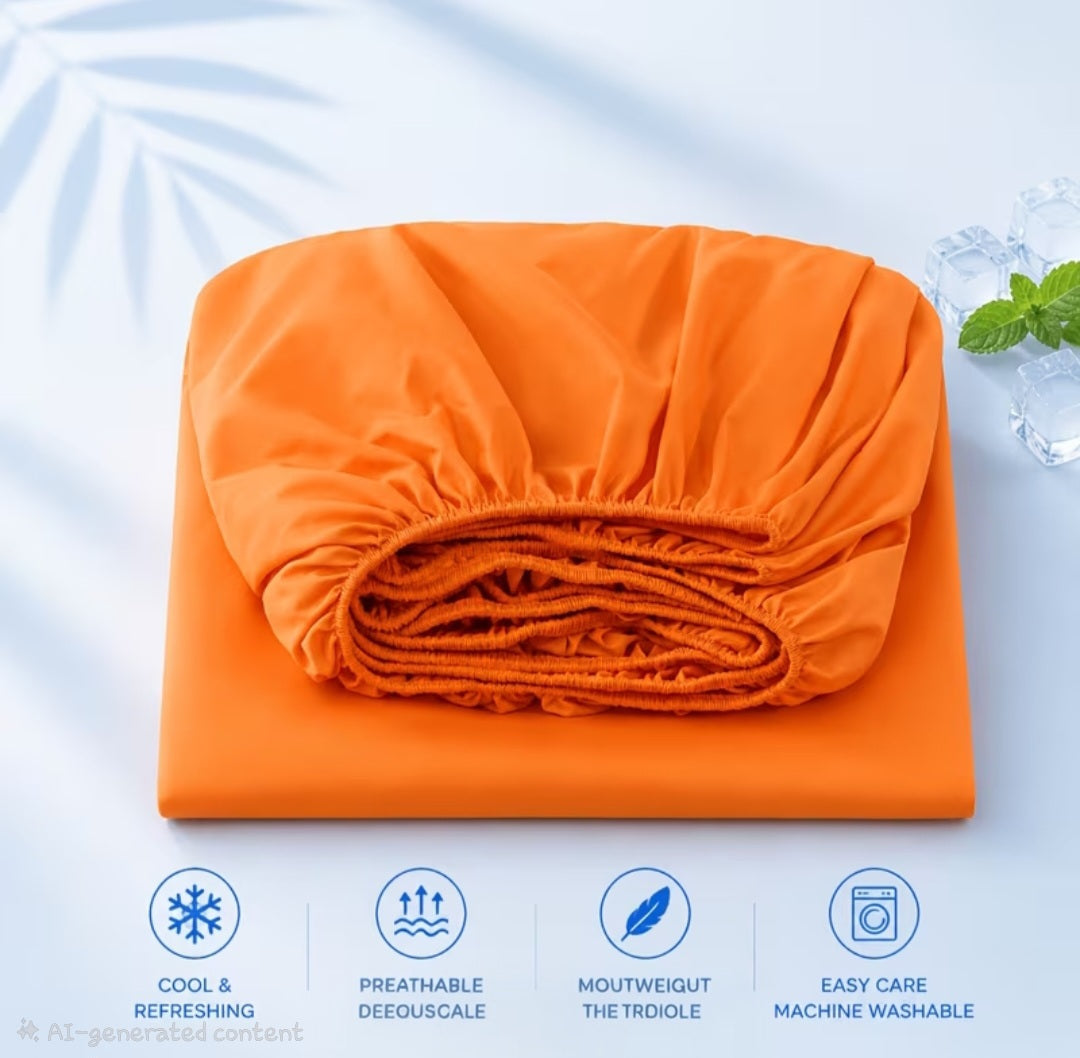 Summer Cooling Fitted Sheet  🇬🇧