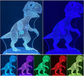 3D Illusion Night Lamp Dinosaur 🇨🇳