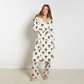 Bow Print Dressing Gown, Adults 🇬🇧