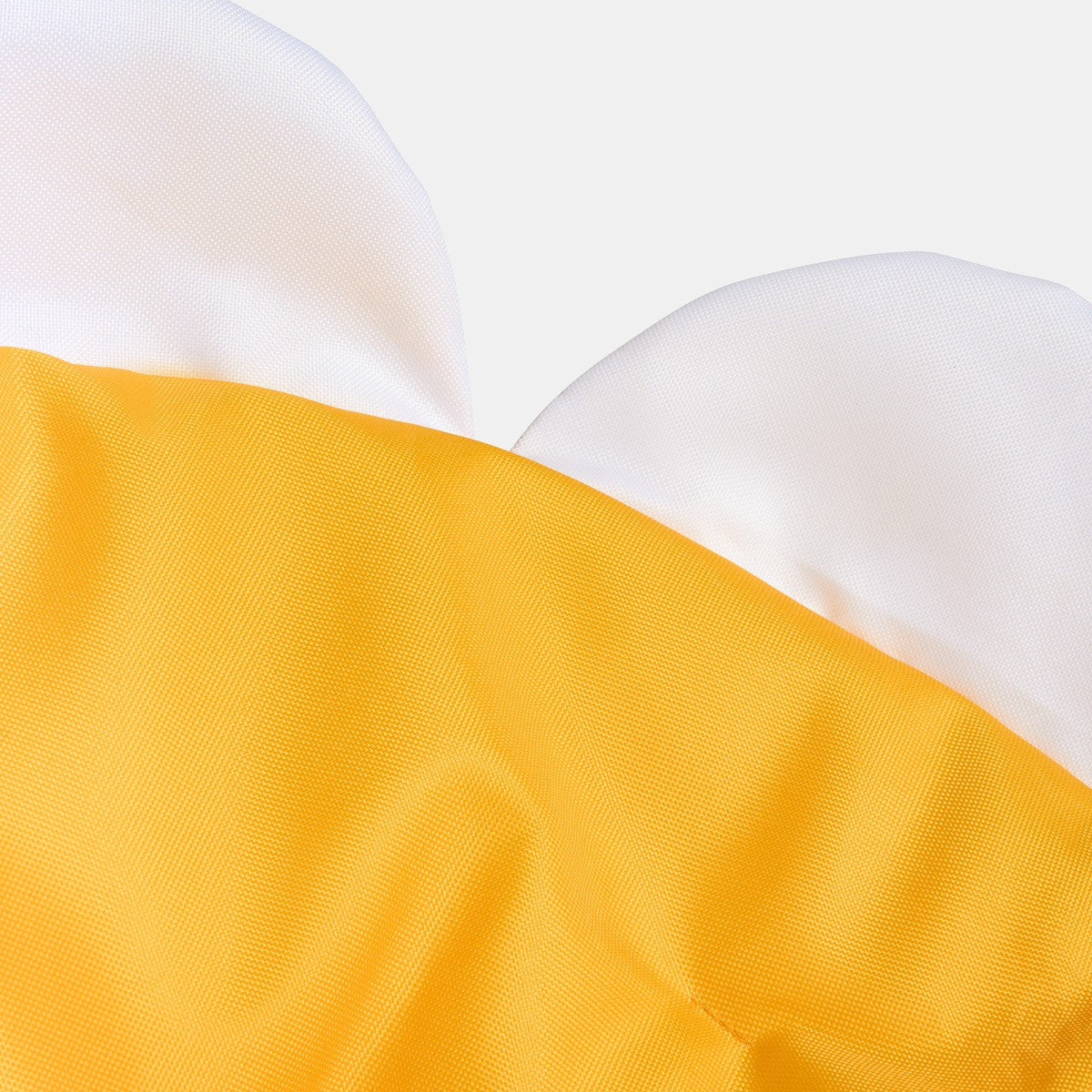 Kids Daisy Foldable Moon Camping Chair - Yellow/White 🇬🇧