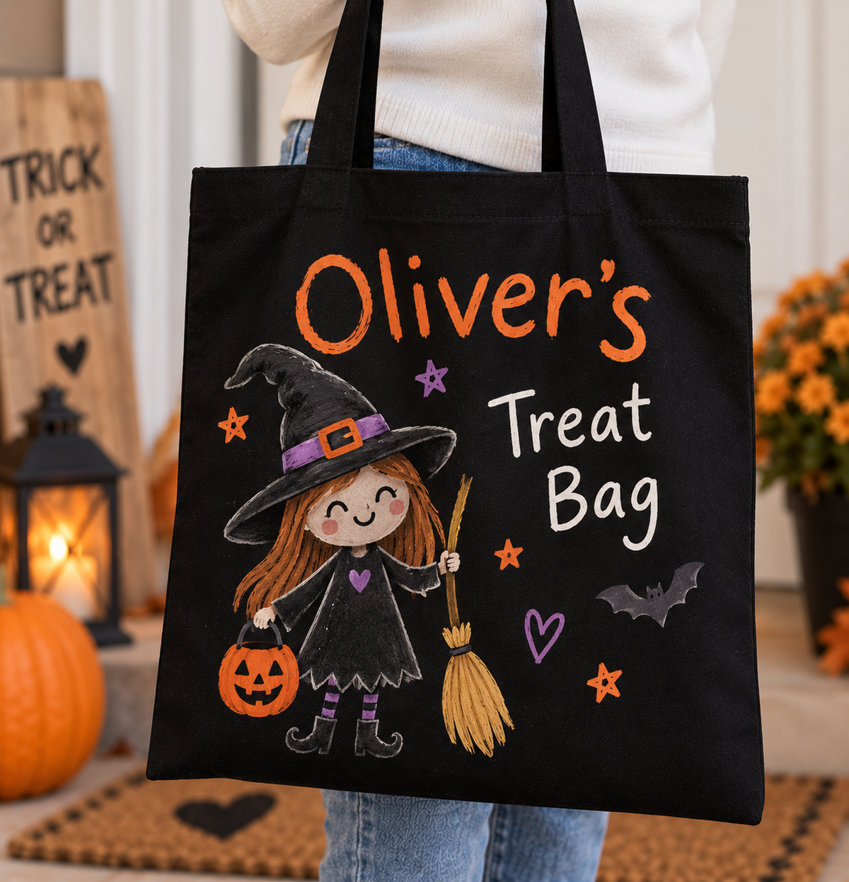Personalised Halloween Treat Bag 🇬🇧