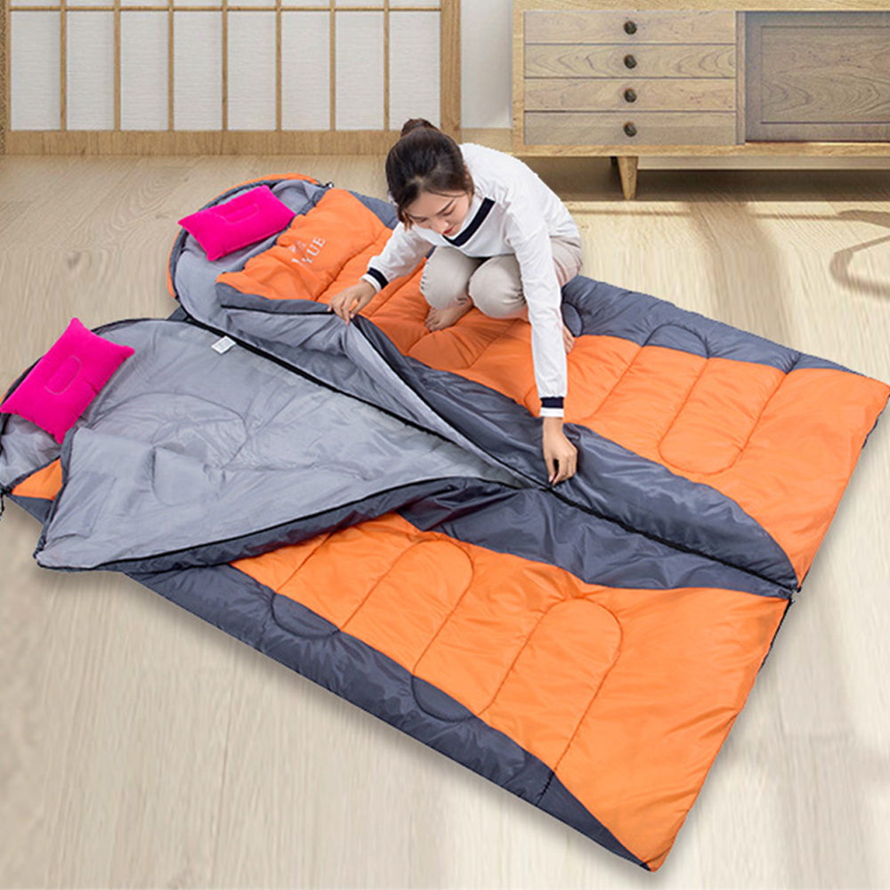 Lightweight Sleeping Bag Outdoor Use for Hiking and Camping - 2400g 🇬🇧