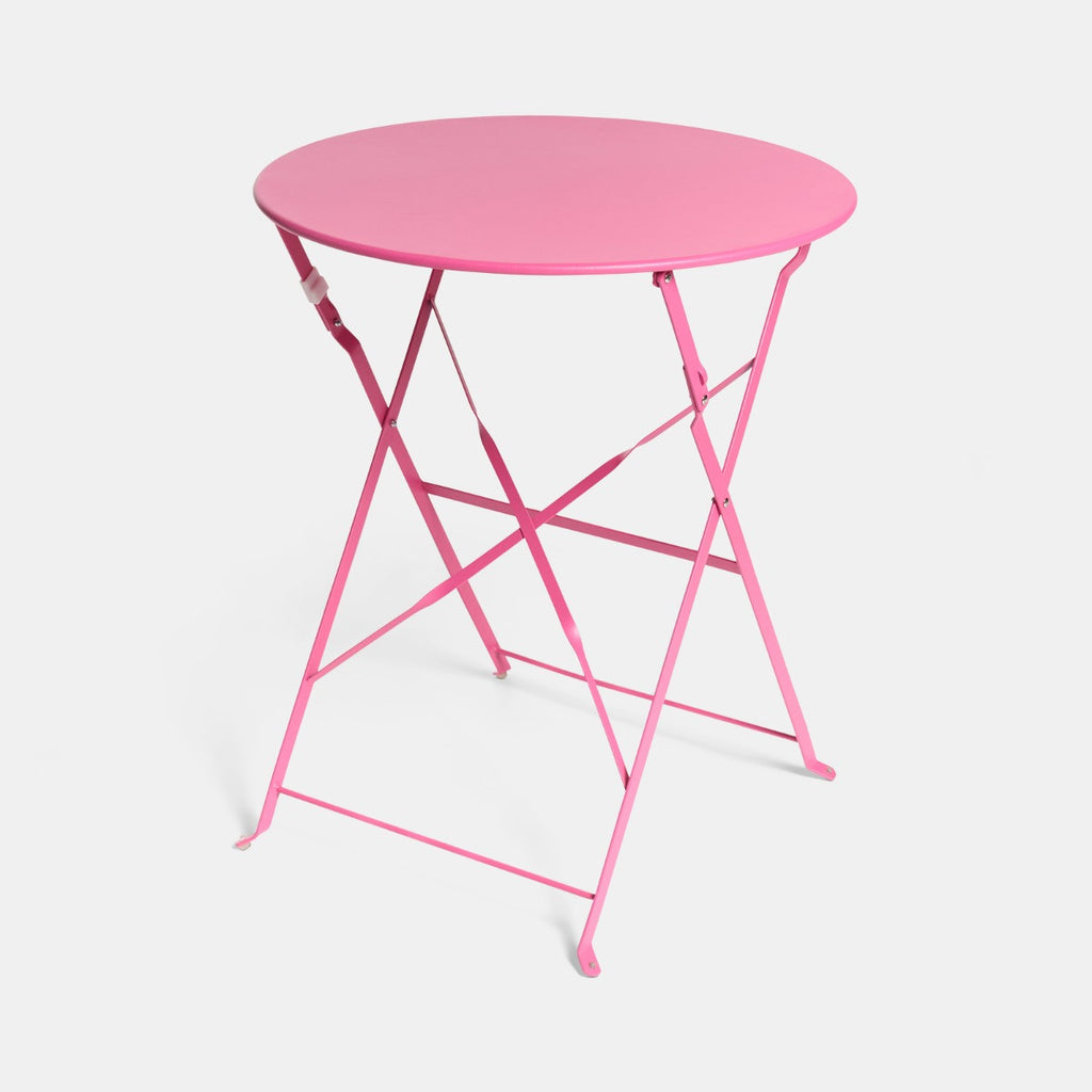 Metal Bistro Set, 3 Piece - Hot Pink 🇬🇧