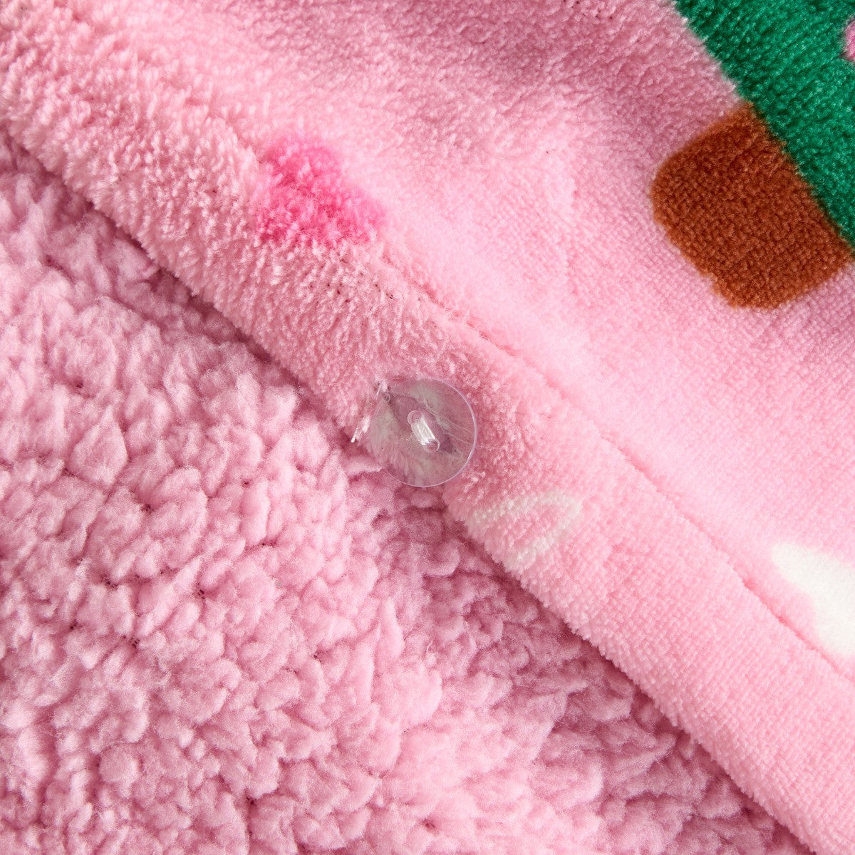 Christmas Unicorn Fleece Duvet Set, Pink - Single 🇬🇧