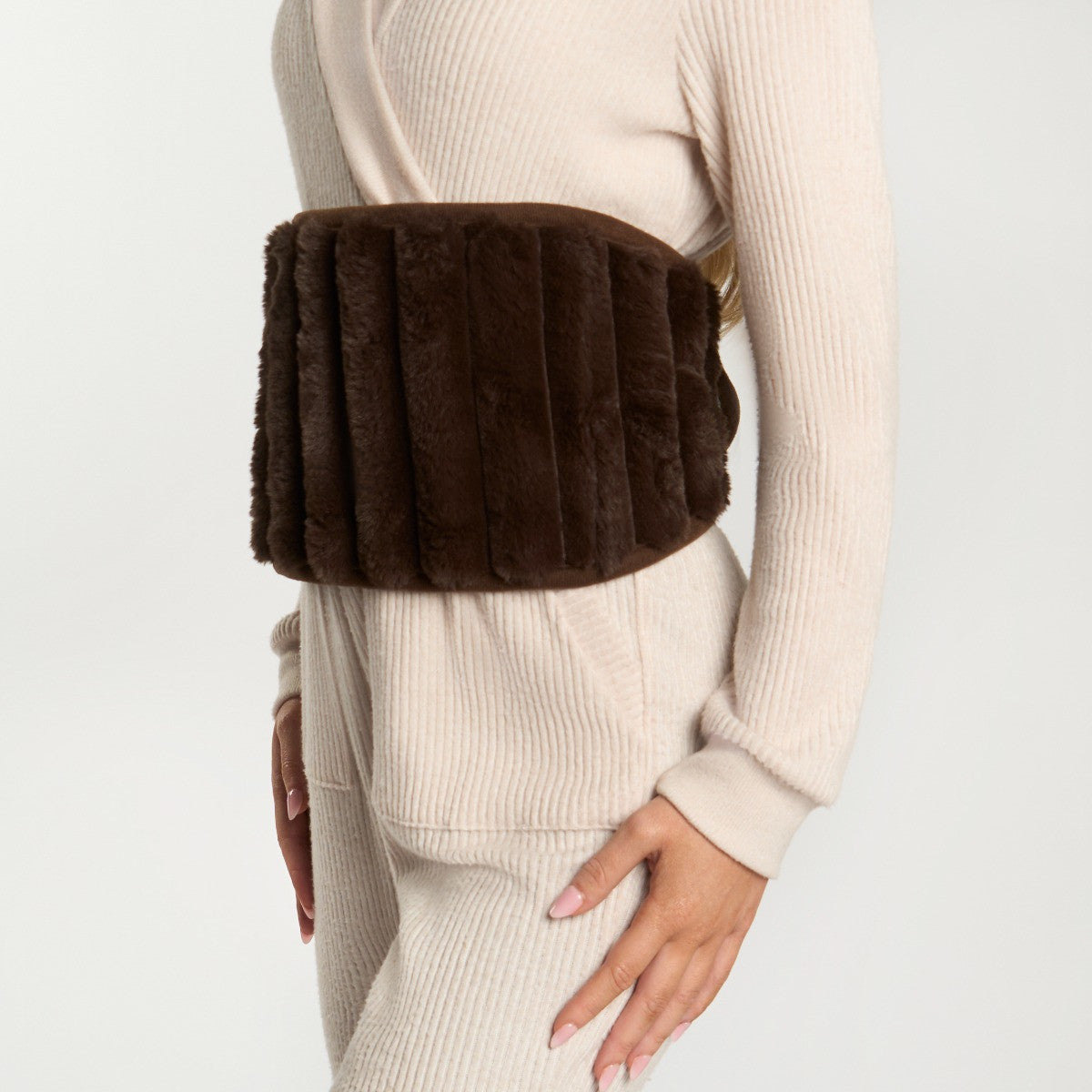 Adjustable Ribbed Hot Water Bottle Belt 🇬🇧