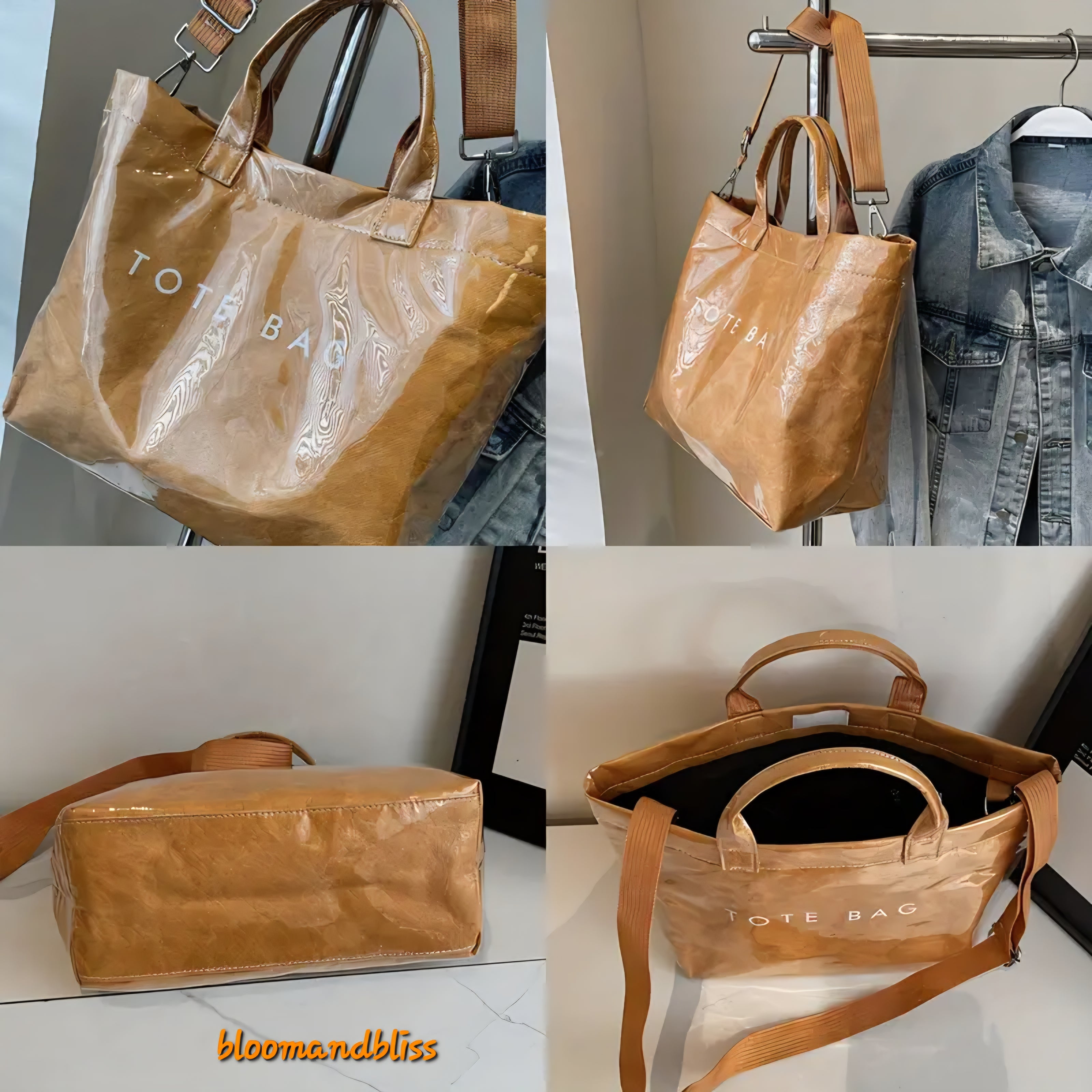 Ladies tote bag with adjustable strap 🇨🇳