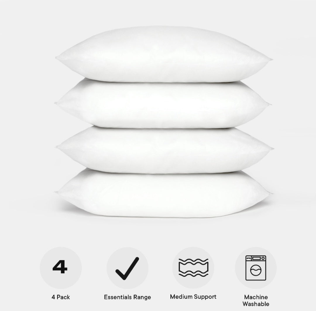 Essentials Medium Support Pillows 🇬🇧