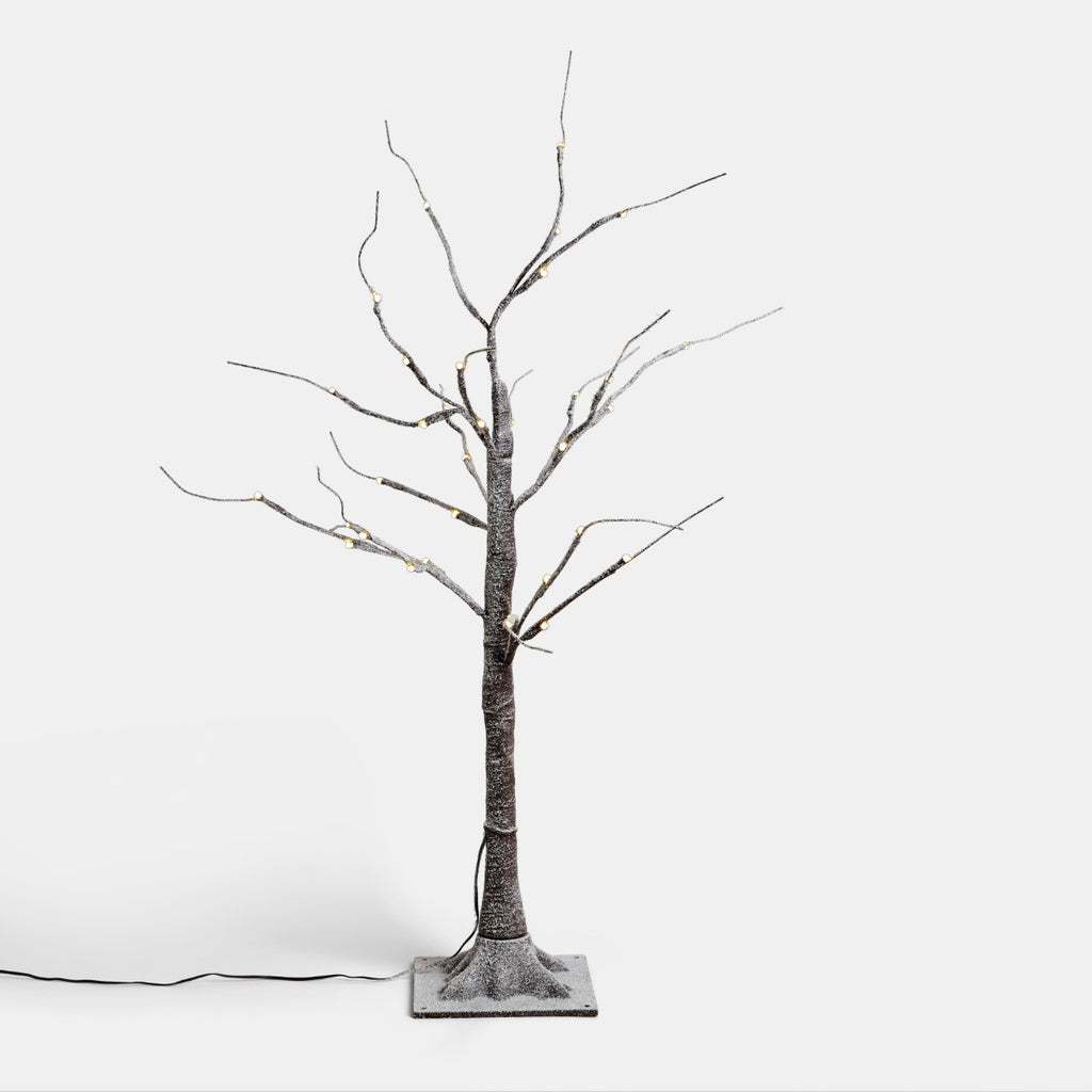 Pre-Lit LED Snowy Twig Tree, Warm White - 3ft 🇬🇧