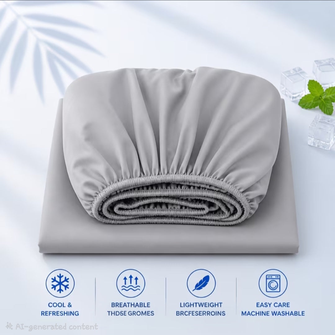 Summer Cooling Fitted Sheet  🇬🇧