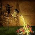 1 Solar watering can fairy garden string LED lights 🇨🇳
