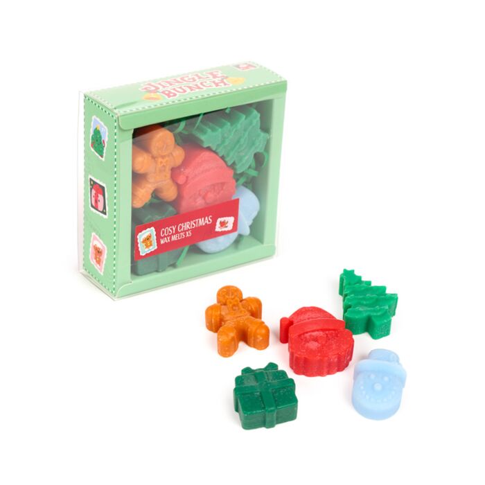 Handmade Wax Melt Set of 5 - Cosy Christmas Jingle Bunch 🇬🇧