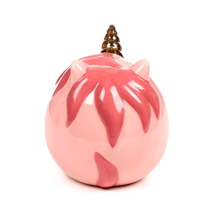 Ceramic Money Box - Enchanted Rainbows Unicorn Pink 🇬🇧
