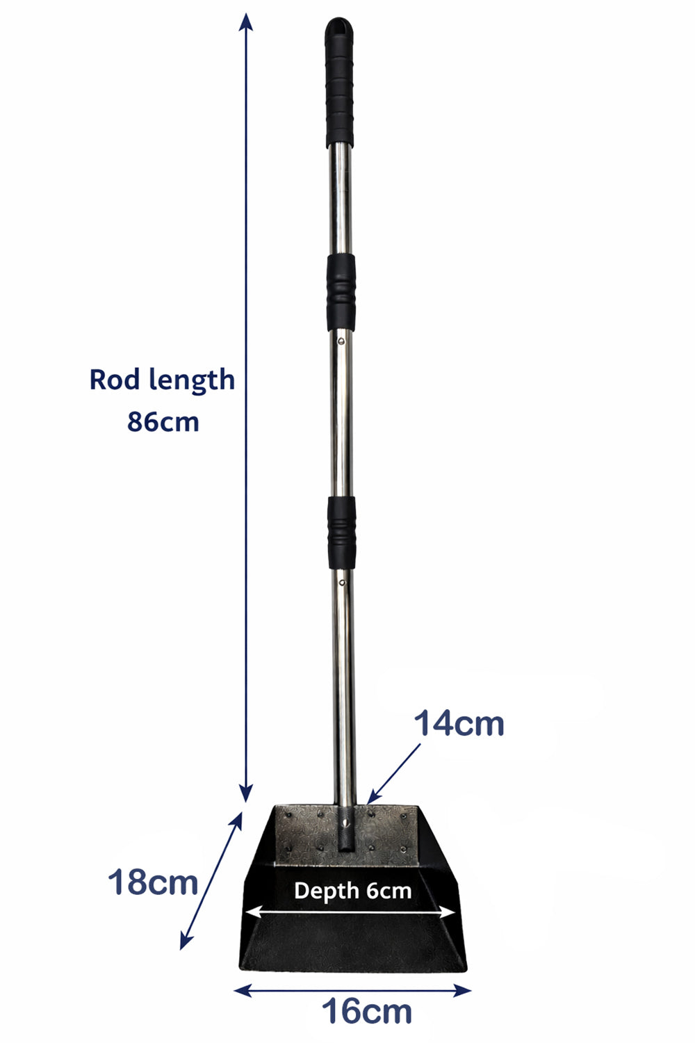 3in 1 Garden Tool Set – Rake, Shovel & Dustpan 🇬🇧