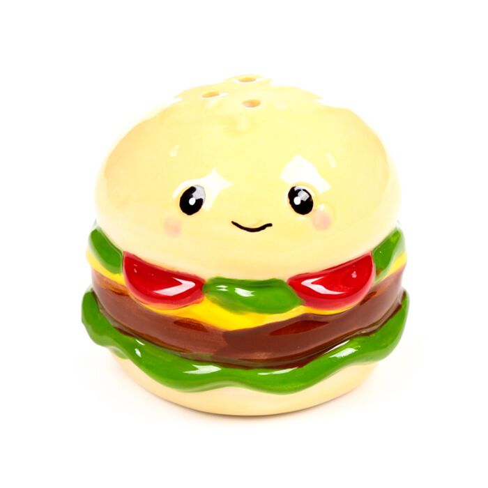 Ceramic Salt & Pepper Set - Hammy the Burger & Fries Foodiemals 🇬🇧