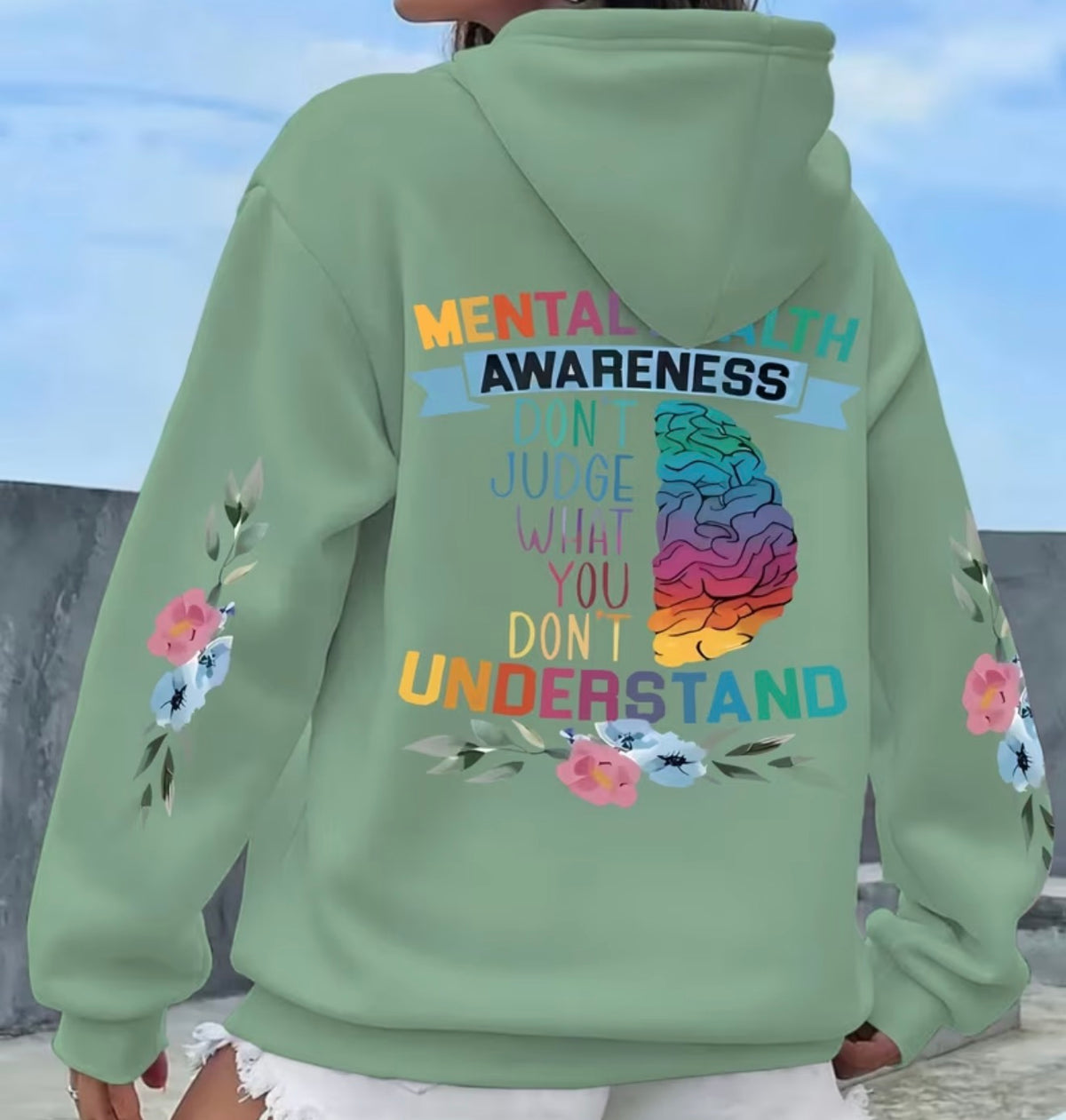 Understand Hoodie - Flowers 🇬🇧