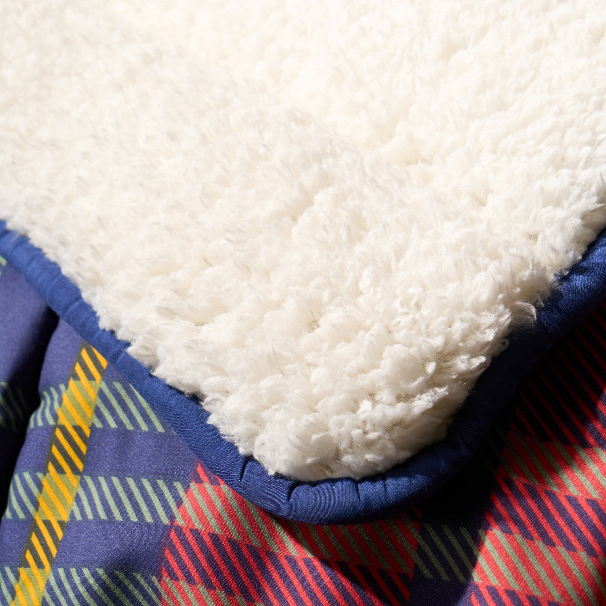 Coverless Sherpa Reversible 10.5 Tog Duvet Set - Red/Navy
🇬🇧