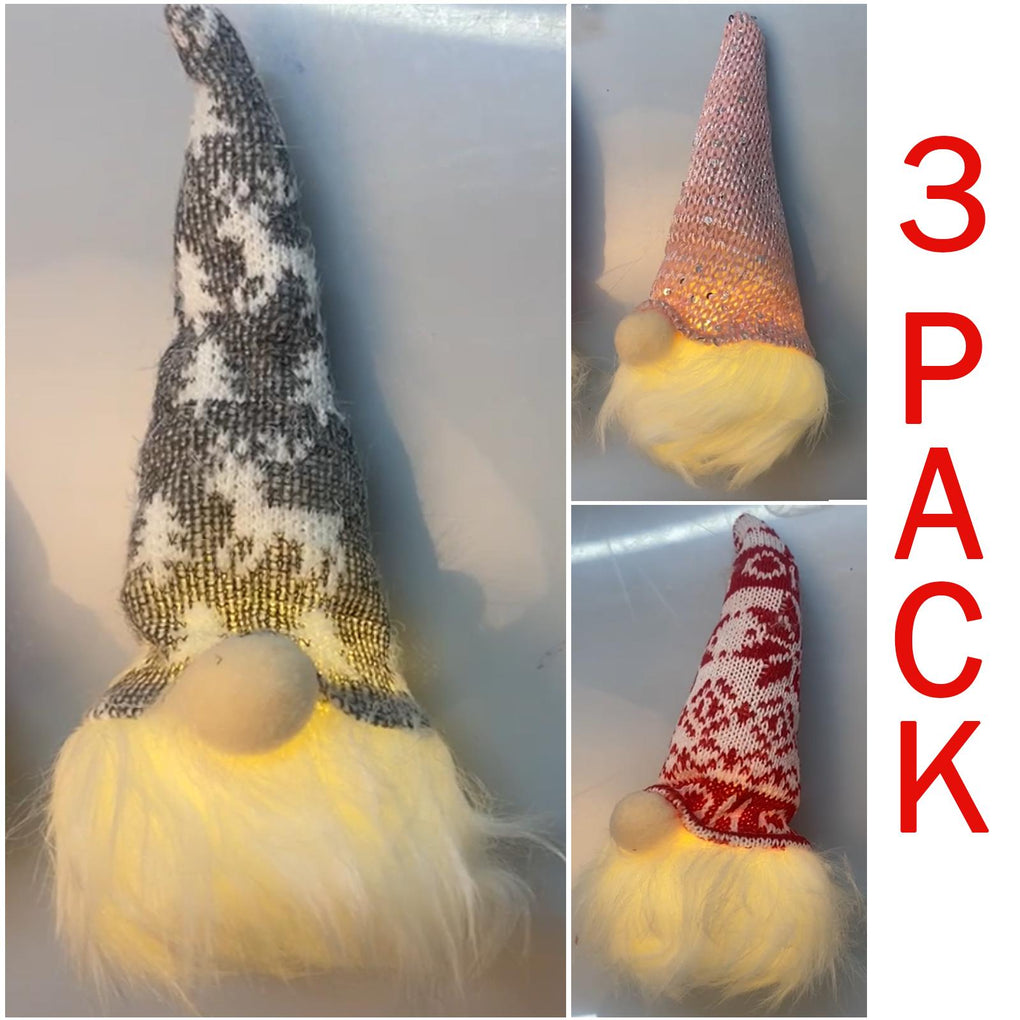 Christmas Santa Claus Illuminate Decor - 3 Pieces 🇬🇧