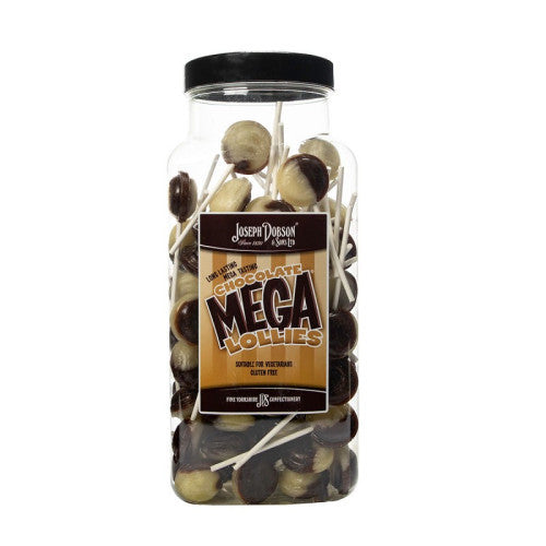 Dobson's Chocolate Lolly 90 X Jar 🇬🇧