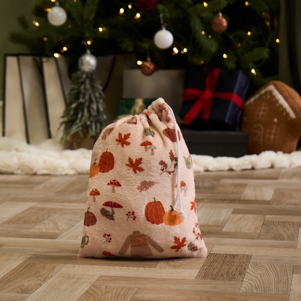 Autumn Print Hot Water Bottle Gift Set 🇬🇧