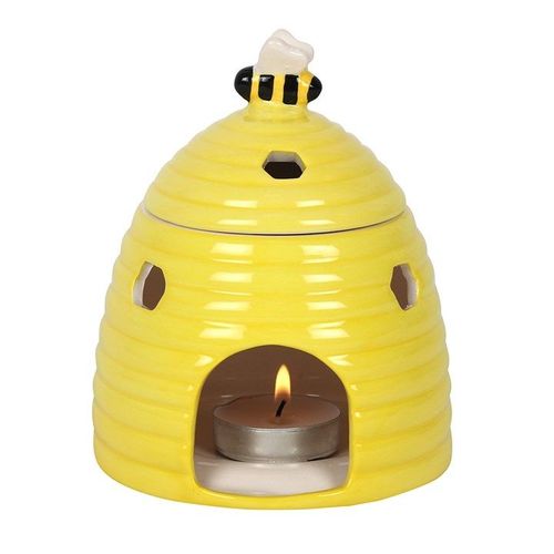 Yellow Beehive Oil Burner 🇬🇧