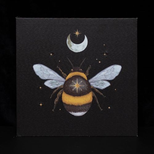 Forest Bee Light Up Canvas Plaque 🇬🇧