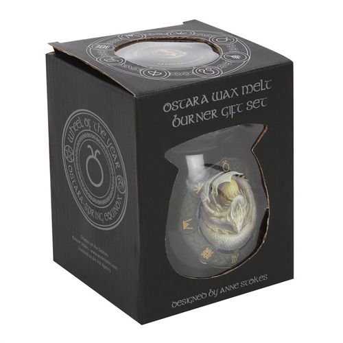 Ostara Wax Melt Burner Gift Set by Anne Stokes 🇬🇧