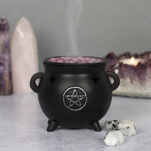 Pentagram Cauldron Incense Cone Holder 🇬🇧