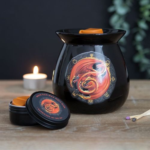 Beltane Wax Melt Burner Gift Set by Anne Stokes 🇬🇧