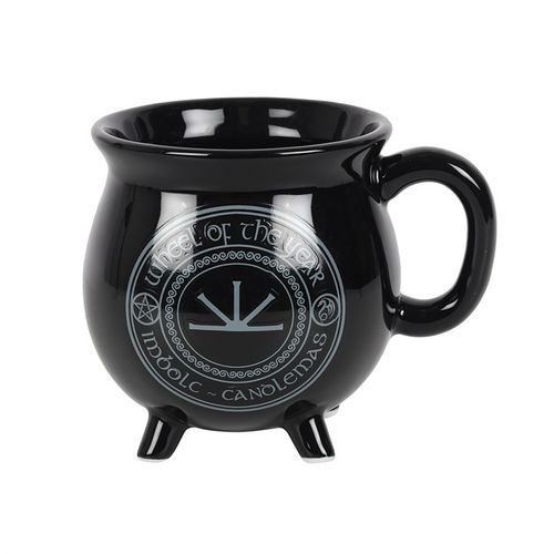 Imbolc Colour Changing Cauldron Mug by Anne Stokes 🇬🇧