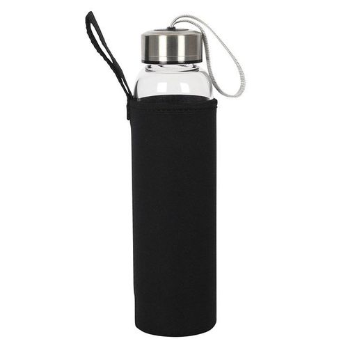 Amethyst Calming Glass Water Bottle 🇬🇧