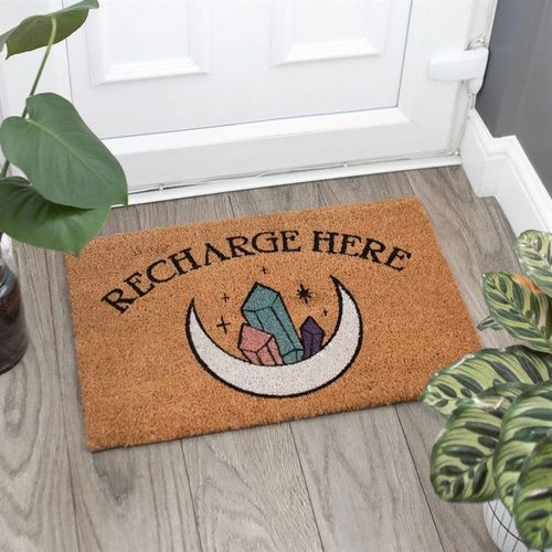 Natural Recharge Here Crystal Doormat 🇬🇧