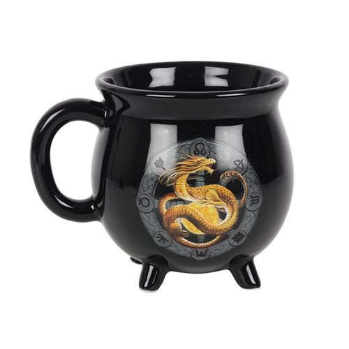 Litha Colour Changing Cauldron Mug by Anne Stokes 🇬🇧