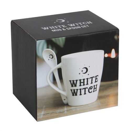 White Witch Mug and Spoon Set 🇬🇧