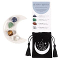 Success Healing Crystal Set with Moon Trinket Dish 🇬🇧