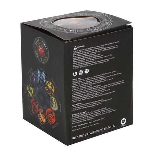 Litha Wax Melt Burner Gift Set by Anne Stokes 🇬🇧