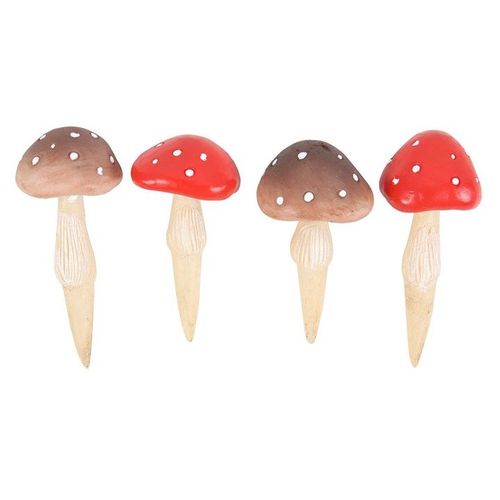Set of 4 Mini Mushroom Plant Pot Pals 🇬🇧