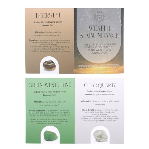 Wealth & Abundance Healing Crystal Set 🇬🇧