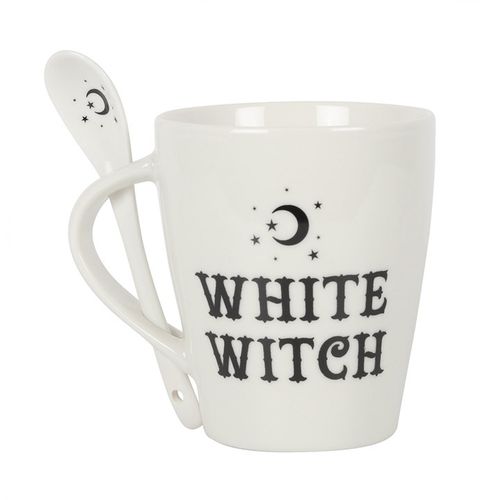 White Witch Mug and Spoon Set 🇬🇧