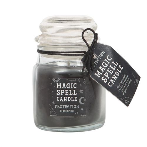 Opium 'Protection' Spell Candle Jar 🇬🇧