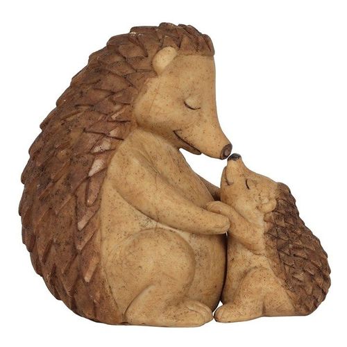 Happy Hoglet Mother and Baby Hedgehog Ornament 🇬🇧