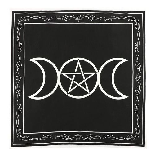 70x70cm Triple Moon Altar Cloth 🇬🇧