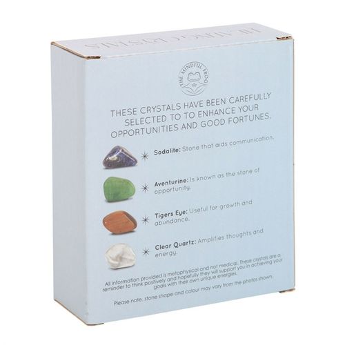 Success Healing Crystal Set with Moon Trinket Dish 🇬🇧