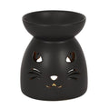 Black Cat Cut Out Oil Burner and Wax Warmer 🇬🇧