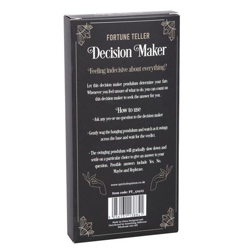 Pendulum Decision Maker 🇬🇧