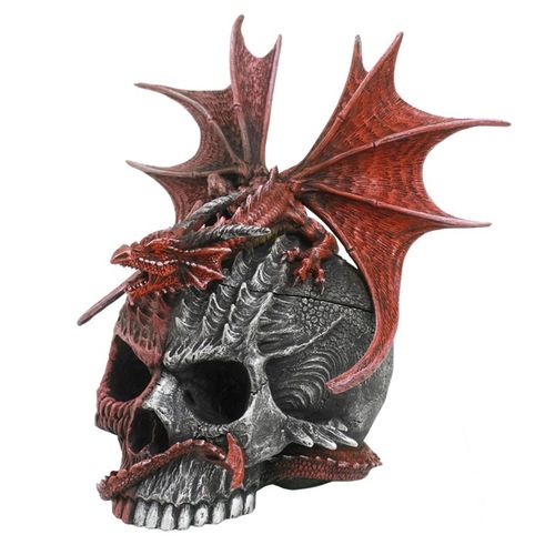 Serpent Infection Lidded Skull Ornament by Spiral Direct 🇬🇧