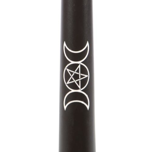 Set of 3 Black Magic Triple Moon Taper Candles 🇬🇧