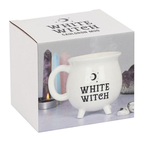 White Witch Cauldron Mug 🇬🇧