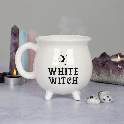 White Witch Cauldron Mug 🇬🇧