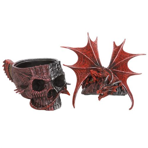 Serpent Infection Lidded Skull Ornament by Spiral Direct 🇬🇧